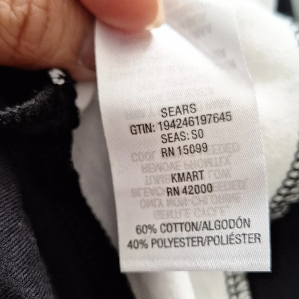 Dress, Large, Black-White - Picture 3 of 5